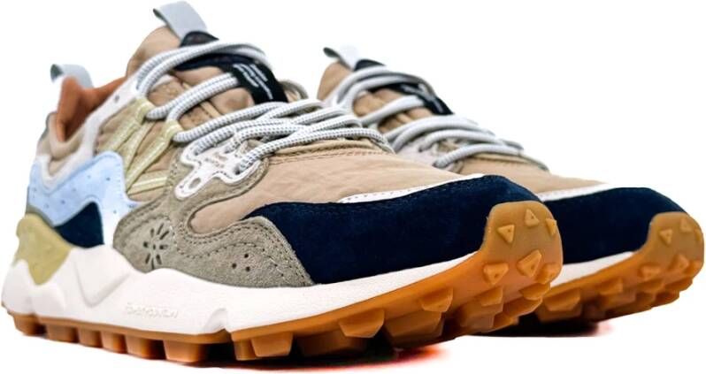Flower Mountain Suede and technical fabric sneakers Ya o 3 UNI Beige Unisex - Foto 7