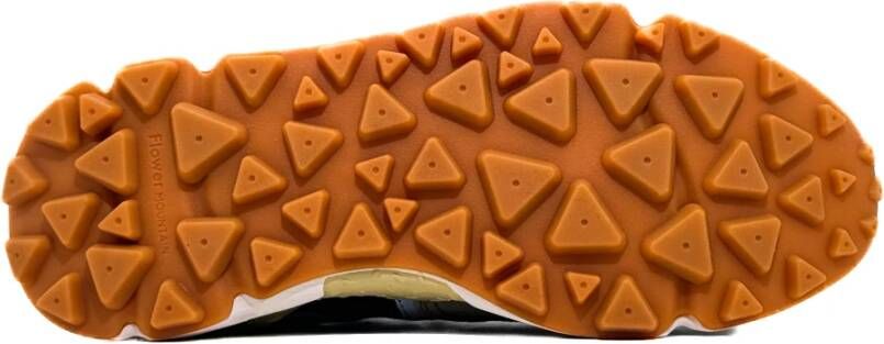 Flower Mountain Suede and technical fabric sneakers Ya o 3 UNI Beige Unisex - Foto 9