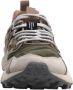 Flower Mountain Yamano 3 Suede Sneakers Wit Groen Multicolor Heren - Thumbnail 7
