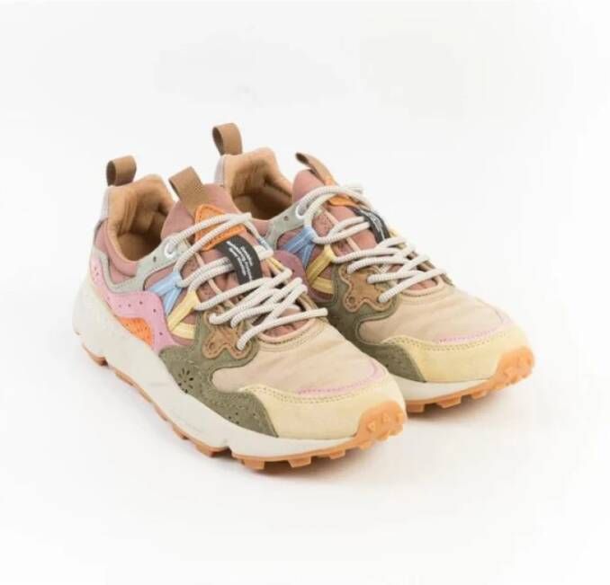 Flower Mountain Beige Sneakers voor buitenavonturen