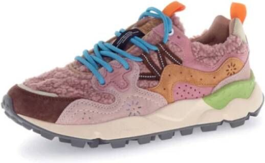 Flower Mountain Beige Sneakers voor Vrouwen