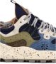 Flower Mountain Blauwe Suède en Stoffen Sneakers Multicolor Heren - Thumbnail 2