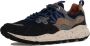 Flower Mountain Blauwe Urban Sport Chic Sneakers Multicolor Heren - Thumbnail 2