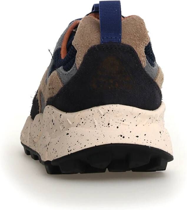 Flower Mountain Blauwe Urban Sport Chic Sneakers Multicolor Heren