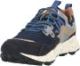 Flower Mountain Yamano 3 Sneaker Wit Militair Blauw Grijs Yamano 3 Sneaker Beige Suède Sneaker met Kurken Binnenzool Multicolor Gray Heren - Thumbnail 12