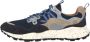 Flower Mountain Yamano 3 Sneaker Wit Militair Blauw Grijs Yamano 3 Sneaker Beige Suède Sneaker met Kurken Binnenzool Multicolor Gray Heren - Thumbnail 13