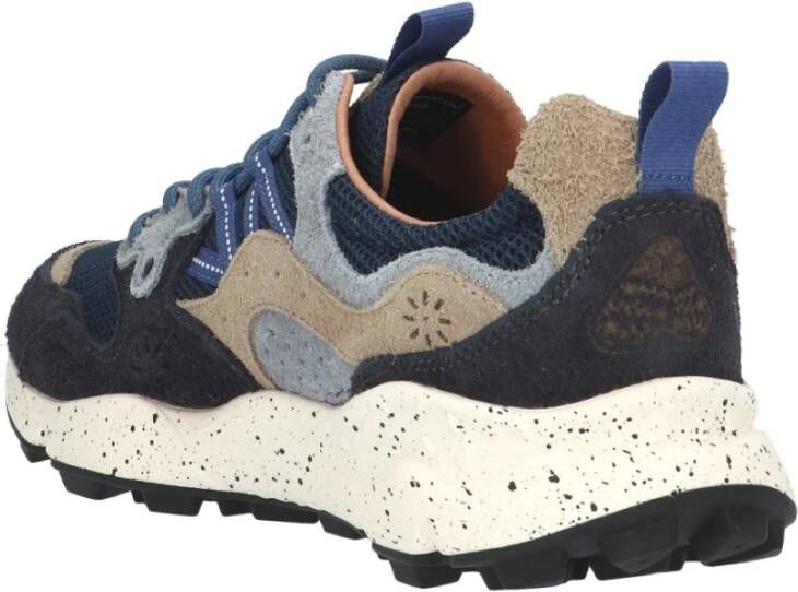 Flower Mountain Suede and technical fabric sneakers Ya o 3 UNI Beige Unisex - Foto 14