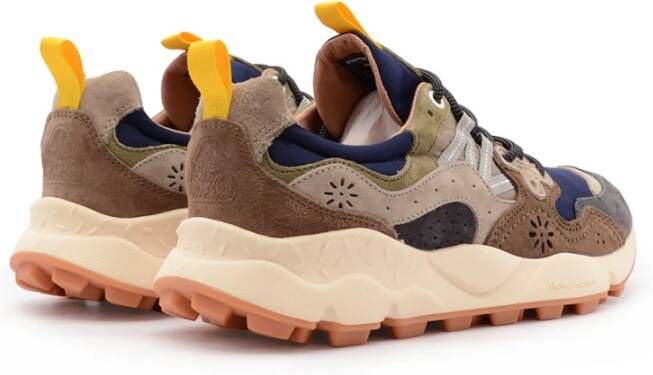 Flower Mountain Bloemige Sportieve Sneakers Multicolor Heren