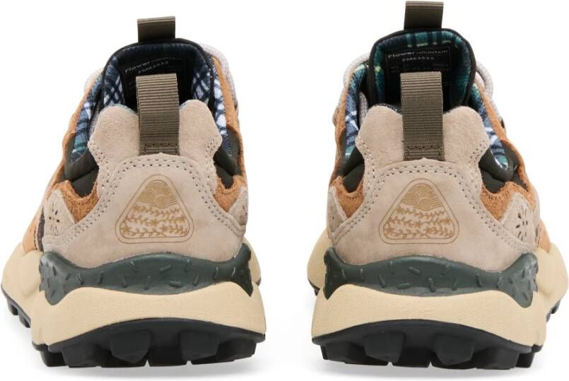Flower Mountain Bruine Sneakers voor Buitenavonturen Multicolor Heren