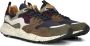 FLOWER MOUNTAIN Lage Sneakers Heren Yamano 3 Man Maat: 41 Materiaal: Suède Kleur: Bruin - Thumbnail 3