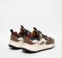 FLOWER MOUNTAIN Lage Sneakers Heren Yamano 3 Man Maat: 41 Materiaal: Suède Kleur: Bruin - Thumbnail 4