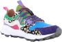 Flower Mountain Technical fabric and suede sneakers Yamano 3 Woman Blue Dames - Thumbnail 13
