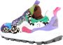 Flower Mountain Technical fabric and suede sneakers Yamano 3 Woman Blue Dames - Thumbnail 6