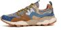 Flower Mountain Lage Sneakers YAMANO 3 2017816 01-3D67 DEEP PETROL LIGHT - Thumbnail 4