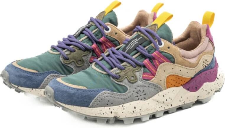 Flower Mountain Damesschoenen Petrol Stone Beige Aw25