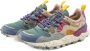 Flower Mountain Multicolor Sneakers met Suède Inzetstukken - Thumbnail 2
