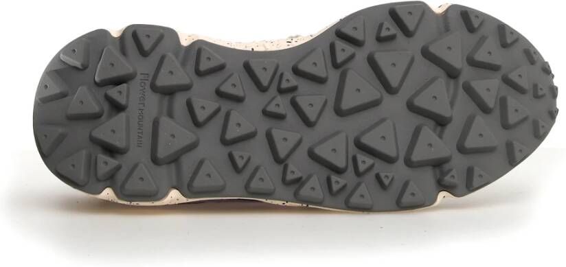Flower Mountain Eco-Bont Sneakers met Kleurrijke Inzetstukken Multicolor Dames