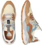 Flower Mountain Faux leather and technical fabric sneakers Ya o 3 UNI Kaiso Beige Unisex - Thumbnail 2