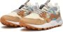 Flower Mountain Faux leather and technical fabric sneakers Ya o 3 UNI Kaiso Beige Unisex - Thumbnail 3