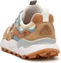 Flower Mountain Faux leather and technical fabric sneakers Ya o 3 UNI Kaiso Beige Unisex - Thumbnail 4
