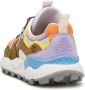 Flower Mountain Faux leather and technical fabric sneakers Yamano 3 Woman Kaiso Purple Dames - Thumbnail 9