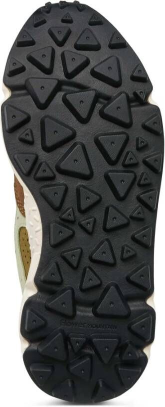 Flower Mountain Faux suede and technical fabric high-top sneakers Yamano 3 UNI Kaiso