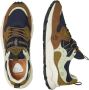 Flower Mountain Faux suede and technical fabric high-top sneakers Ya o 3 UNI Kaiso Multicolor Unisex - Thumbnail 3
