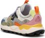 Flower Mountain Faux suede and technical fabric high-top sneakers Yamano 3 UNI Kaiso Multicolor Heren - Thumbnail 2