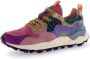 Flower Mountain Lage Sneakers YAMANO 3 2017817 01-IL27 BURGUNDY FUCHSIA CIPRIA - Thumbnail 3
