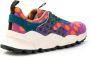 Flower Mountain Gedrukte Suède Sneakers met Kurken Binnenzool Multicolor Dames - Thumbnail 9