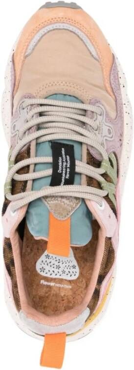 Flower Mountain Gele en Grijze Sneakers