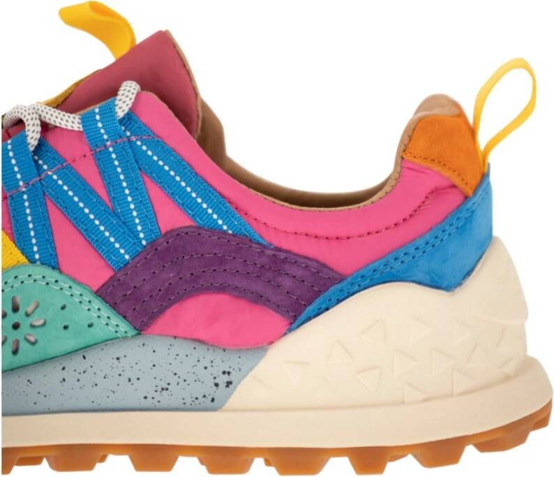 Flower Mountain Geometrische Lint Sneakers Multicolor Heren
