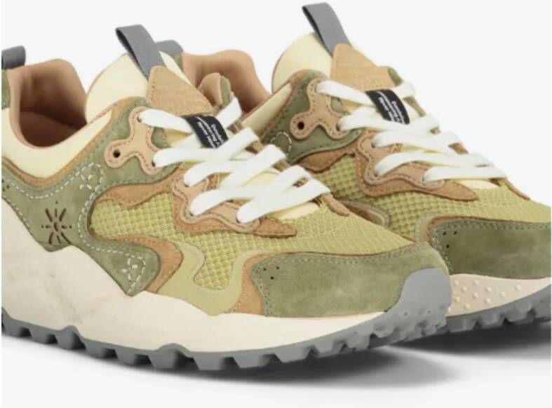 Flower Mountain Grijs-Lichtgrijs Sneaker Rulis