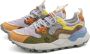 Flower Mountain Faux leather and technical fabric sneakers Yamano 3 Woman Kaiso Purple Dames - Thumbnail 12