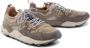 Flower Mountain Grijze Lage Sneakers met Kurk Binnenzool - Thumbnail 3