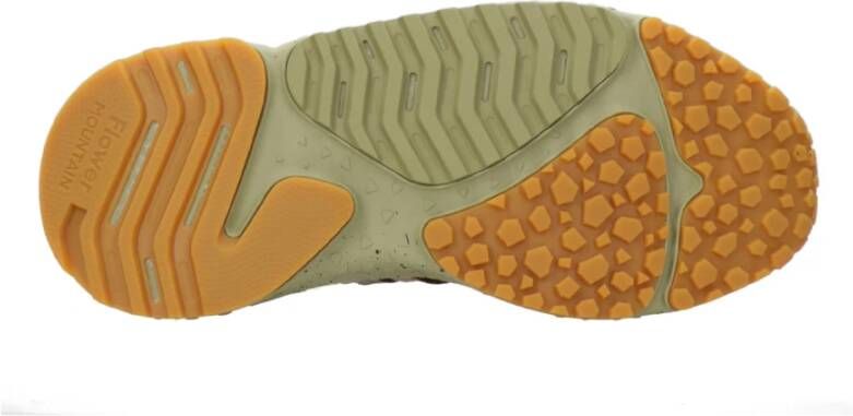 Flower Mountain Grijze Sneakers met Kurken Binnenzool