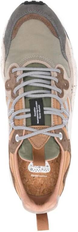 Flower Mountain Grijze Sneakers met Rubberen Zool Multicolor Heren
