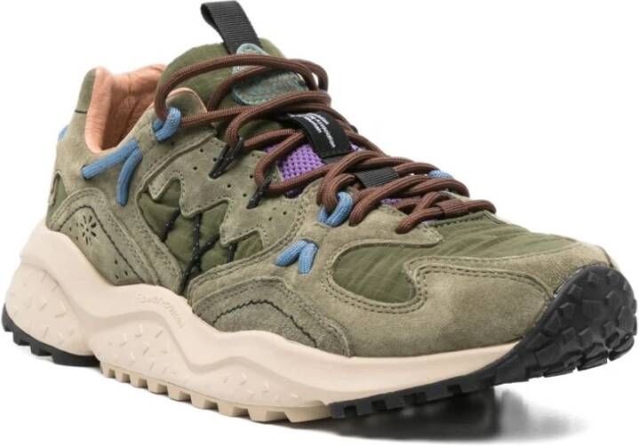 Flower Mountain Grijze Sneakers Stijlvol en Comfortabel