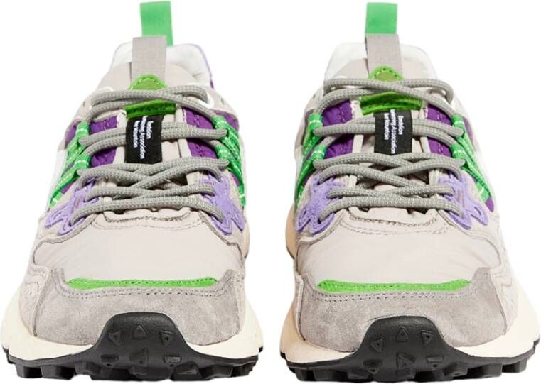 Flower Mountain Grijze Sneakers voor Buitensport Multicolor Heren