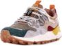 Flower Mountain Grijze Suède Rubberen Zool Sneakers - Thumbnail 3
