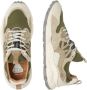 Flower Mountain Yamano 3 Suede Sneakers Wit Groen Multicolor Heren - Thumbnail 9