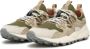 Flower Mountain Yamano 3 Suede Sneakers Wit Groen Multicolor Heren - Thumbnail 10