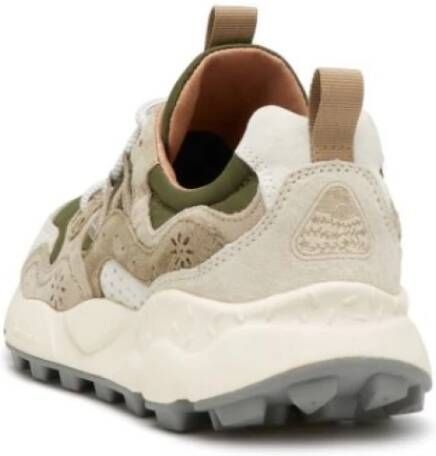 Flower Mountain Groene Bloemen Lage Sneakers Multicolor Heren