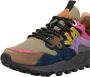 Flower Mountain Groene Technische Stoffen Sneakers - Thumbnail 2