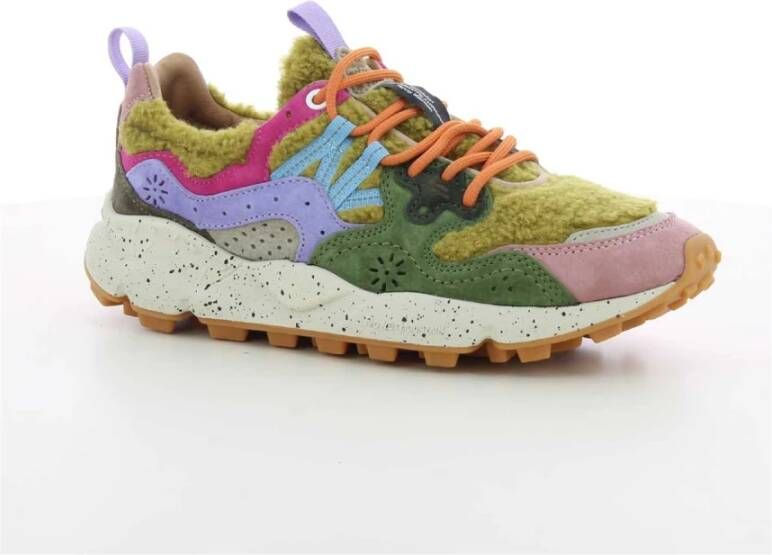 Flower Mountain Groene Yamano Damesschoenen Multicolor Dames