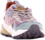 Flower Mountain Imitatiebont Sneakers Logo Achterkant Rubberen Zool Multicolor Dames - Thumbnail 6