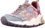 Flower Mountain Imitatiebont Sneakers Logo Achterkant Rubberen Zool Multicolor Dames - Thumbnail 7
