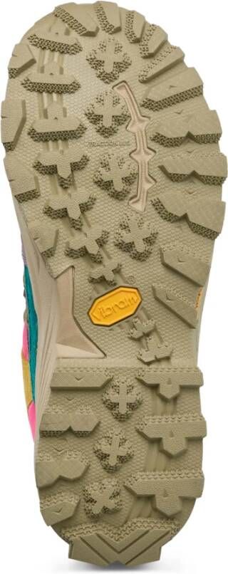 Flower Mountain Suede and technical fabric sneakers Iwano Woman Multicolor Dames