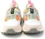 Flower Mountain Suede and technical fabric sneakers Yamano 3 Woman White Dames - Thumbnail 15