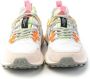 Flower Mountain Suede and technical fabric sneakers Yamano 3 Woman White Dames - Thumbnail 11